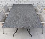 tafel voor terras of tuin, Tuin en Terras, Tuintafels, Ophalen, Zo goed als nieuw, Rechthoekig, Overige materialen