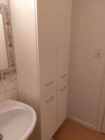 2 meubles allibert blanc brillant, Enlèvement