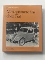 Mes quarante ans chez Fiat – Automabilia – 1979 – Rare, Boeken, Kunst en Cultuur | Fotografie en Design, Gelezen, Dante Giacosa