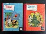 ONS VOLKSKE -  2 Verzamelalbums 48 en 43 (Jaar :1964 - 1963), Meerdere stripboeken, Ophalen of Verzenden, Gelezen