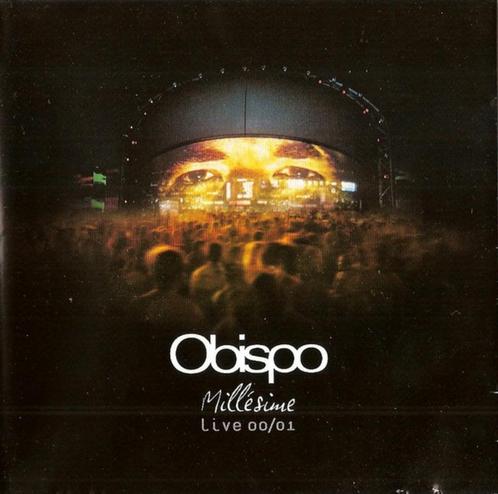 CD- Pascal Obispo – Millésime Live 00/01, Cd's en Dvd's, Cd's | Pop, Ophalen of Verzenden