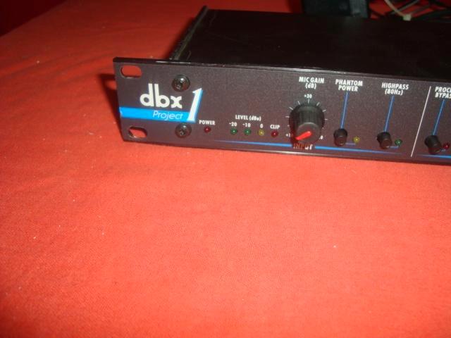 Utilisé : Compresseur/gate DBX 266 Project 1, 20260388, Musique & Instruments, Instruments | Accessoires, Utilisé, Enlèvement ou Envoi