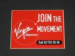 3 Stickers Virgin Express, Icelandair, Concorde, Collections, Envoi