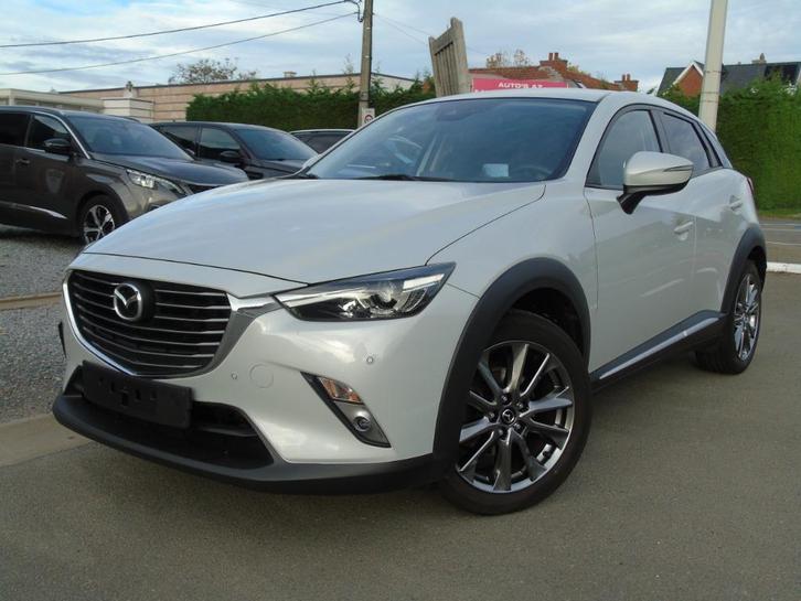 Mazda Cx-3 2.0i Skyactiv *Carplay*Ohboek*Navi *Xenon*EURO 6b, Auto's, Mazda, Bedrijf, Te koop, CX-3, 360° camera, ABS, Achteruitrijcamera