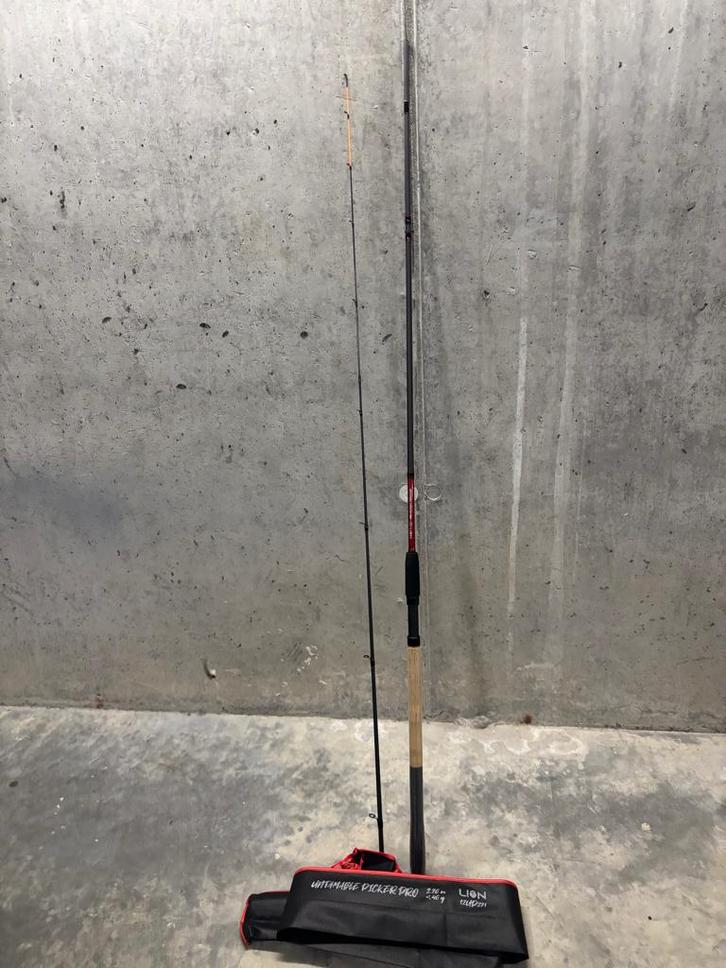 Feederhengel merk Lion 2,70m, Watersport en Boten, Hengelsport | Witvissen, Werphengel, Ophalen