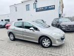 Peugeot 308 1.6 HDi Premium Pack FAP * 1 JAAR GARANTIE * !, Auto's, 4 deurs, Stof, Gebruikt, Zwart