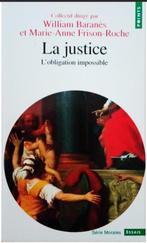 La Justice - Baranes et Frison-Roche, Comme neuf, Société, Baranes, Enlèvement