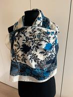 Grote sjaal blauw, Kleding | Dames, Mutsen, Sjaals en Handschoenen, Ophalen of Verzenden, Zo goed als nieuw, Sjaal