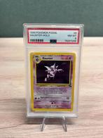 Haunter Holo PSA 8 - 6/62 - Fossil, Hobby en Vrije tijd, Verzamelkaartspellen | Pokémon, Foil, Losse kaart, Zo goed als nieuw