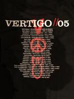 Unique tour t-shirt U2 Vertigo 2005 USA Small noir, Noir, Enlèvement ou Envoi, Neuf