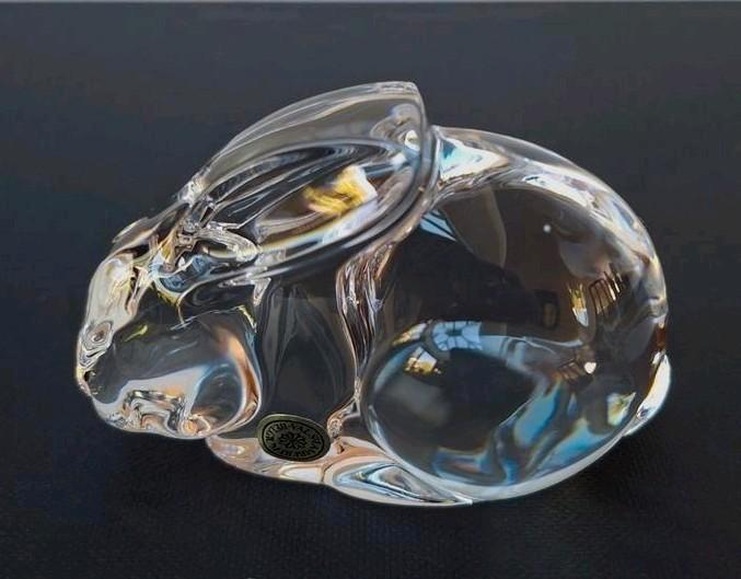 Konijn Val St Lambert Katarina De Sorss, Antiek en Kunst, Antiek | Glaswerk en Kristal, Ophalen of Verzenden