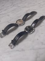 Seiko Vintage polshorloge x 2 geserviced, Ophalen, Seiko, Staal, Polshorloge