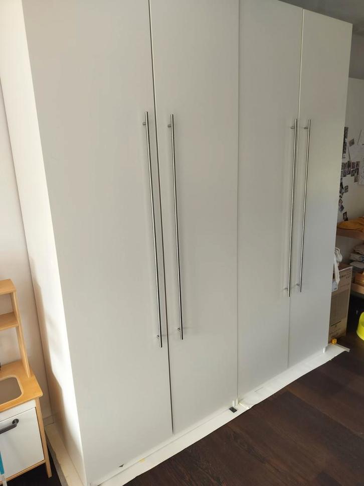 Kleerkasten (3 stuks) wit, Huis en Inrichting, Kasten | Kleerkasten, Zo goed als nieuw, Ophalen