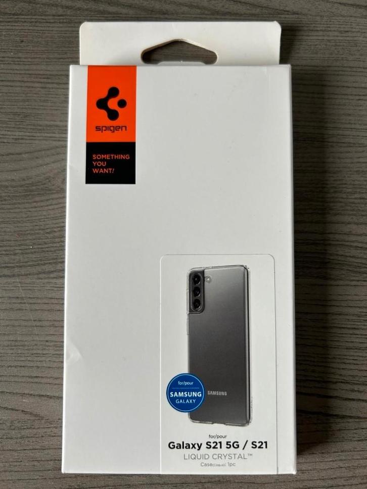 Spigen Liquid Crystal hoesje voor Samsung Galaxy S21, Télécoms, Téléphonie mobile | Housses, Coques & Façades | Samsung, Neuf