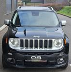 *** Jeep Renegade - 1.4i Turbo - Full option - Garantie ***, 100 kW, Zwart, Leder, Bedrijf