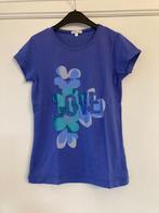Blauwe t-shirt 'Love' - Mer du Nord - 12 jaar, Gebruikt, Meisje, Mer du Nord, Ophalen of Verzenden