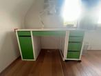 Ikea Bureau Groen/Wit, Huis en Inrichting, Bureaus, Ophalen, Zo goed als nieuw, Bureau