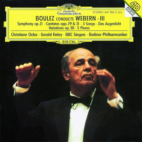 cd - Boulez conducts Webern III, CD & DVD, CD | Classique, Neuf, dans son emballage, Autres types, Du modernisme à nos jours, Enlèvement ou Envoi