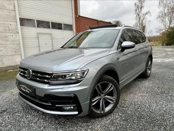 VW Tiguan 2.0 TDi Platinum R Line DSG / 7 zit - 2020 - Pano