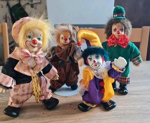Porseleinen clown : deel 2 ( 7 stuks ), Collections, Statues & Figurines, Comme neuf, Enlèvement ou Envoi