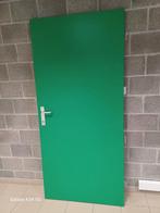 Schilderdeur met scharnieren, Doe-het-zelf en Bouw, Ophalen, Gebruikt, 80 tot 100 cm, Binnendeur