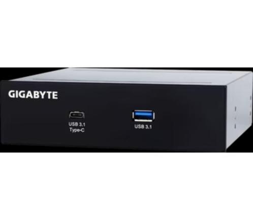 Gigabyte GC-USB3.1 usb-c in 5.25" front bay, Computers en Software, Computerbehuizingen, Gebruikt, Ophalen of Verzenden
