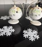 2 kerst decoratie met staander voor theelichtjes, Diversen, Kerst, Ophalen, Gebruikt