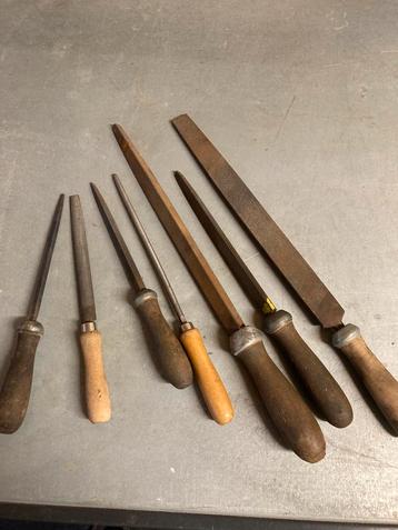 Metaal vijlen 7 stuks beschikbaar voor biedingen
