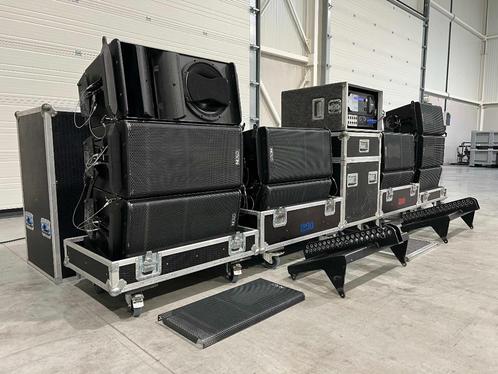 10x Nexo GEO S1210/S1230 line array + NXAMP4X4, TV, Hi-fi & Vidéo, Enceintes, Utilisé, 120 watts ou plus, Enlèvement ou Envoi