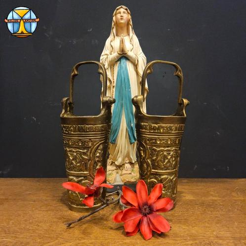 2 antieke bronzen katholieke wijwater emmers Joanes Bervolvs, Antiek en Kunst, Antiek | Religieuze voorwerpen, Ophalen of Verzenden