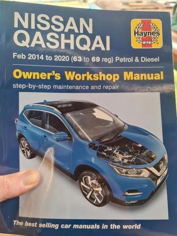 Nissan Qashqai werkboek zo goed als nieuw beschikbaar voor biedingen