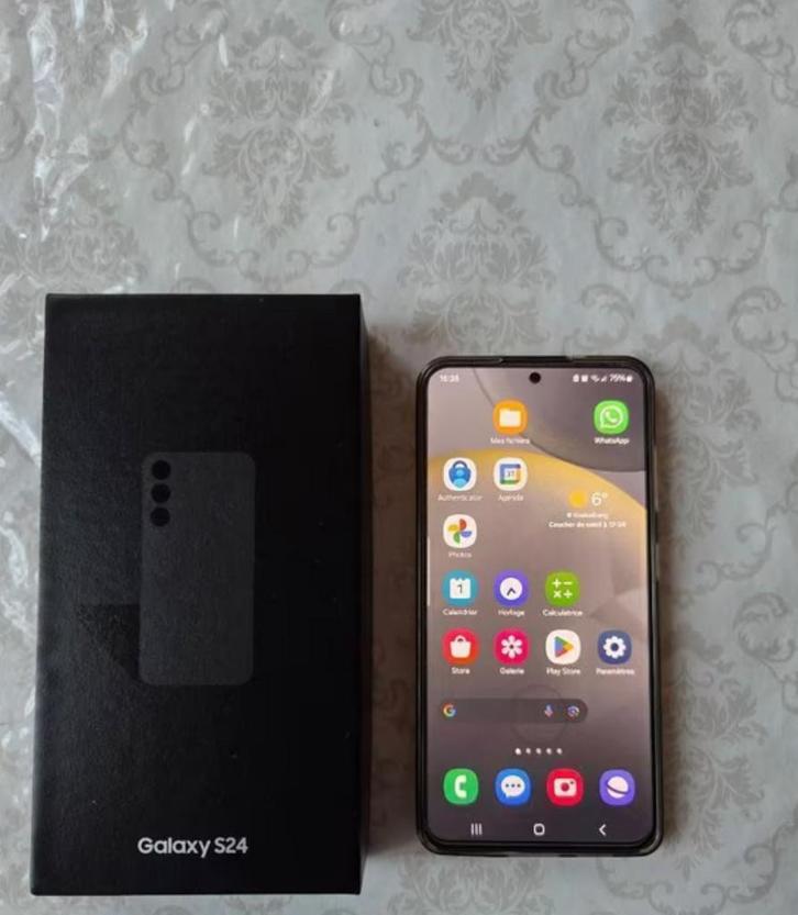 Samsung Galaxy S24 256GB 5G Onyx Zwart, Telecommunicatie, Mobiele telefoons | Samsung, Zo goed als nieuw, Galaxy S24, 256 GB, Zonder abonnement