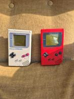 Nitendo Game Boy grijs=1ste editie beide in werkende staat!, Ophalen of Verzenden, Gebruikt