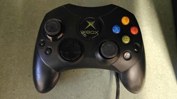 Xbox original controller S, Games en Spelcomputers, Spelcomputers | Xbox | Accessoires, Gebruikt, Xbox Original, Controller, Ophalen of Verzenden