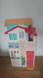 Barbie Malibu house, Ophalen, Zo goed als nieuw, Poppenhuis