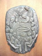 Jezus Laatste Avondmaal - bas relief brons, Antiek en Kunst, Antiek | Religieuze voorwerpen, Ophalen of Verzenden