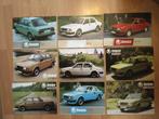9 stuks oude folders Skoda, Ophalen of Verzenden