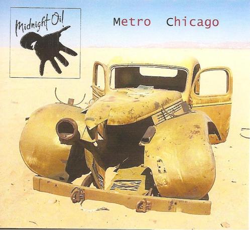 CD MIDNIGHT OIL - Metro Chicago - Live 1996 - FM-uitzending, Cd's en Dvd's, Cd's | Rock, Zo goed als nieuw, Poprock, Verzenden