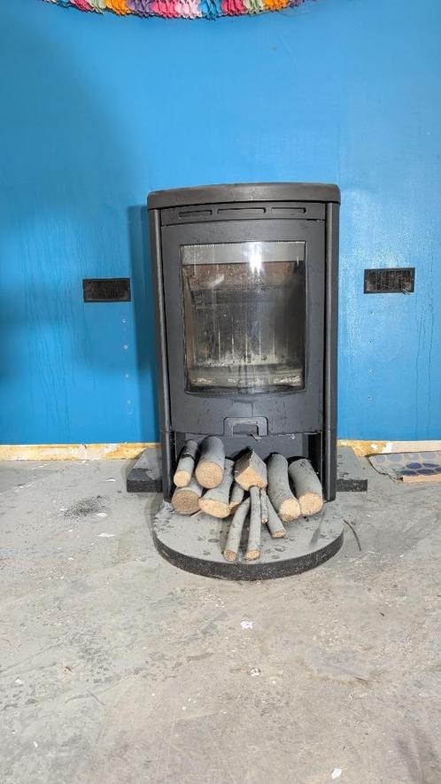 Kachel Barbas ECO 800 - Gietijzer, Huis en Inrichting, Overige Huis en Inrichting, Gebruikt, Ophalen