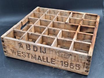 oude bierbak ABDIJ WESTMALLE, 1965 beschikbaar voor biedingen