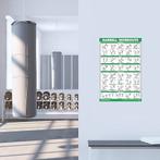 Set van 10 trainingsposters | Nieuw | GRATIS LEVERING, Envoi, Neuf, Autres formes, Sport