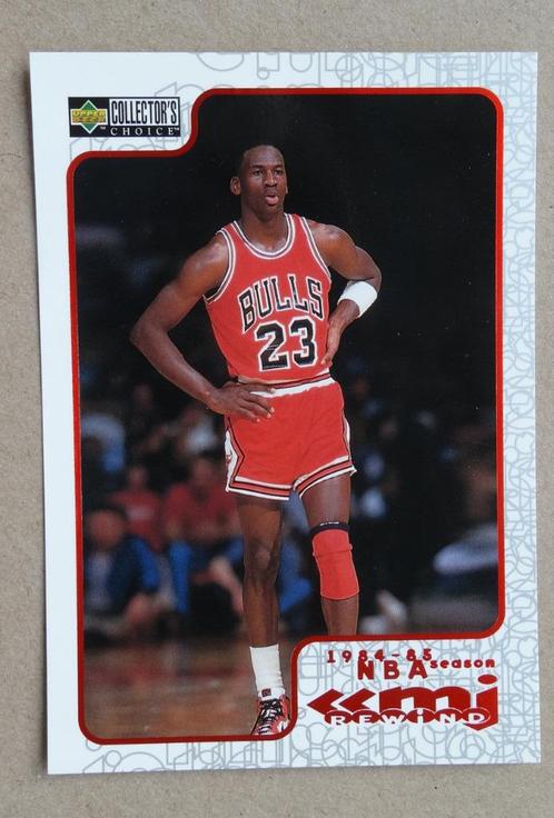 98 UD Michael Jordan "MJ-Rewind" lot 12 cards (1>12) -, Sport en Fitness, Basketbal, Zo goed als nieuw, Overige typen, Verzenden