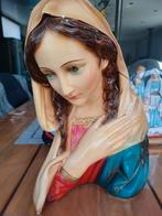 Beelden/buste/ religieuze beelden met stolpen, zie info, Antiek en Kunst, Ophalen