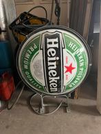 Heineken reclame bord werkt met verlichting, Verzamelen, Ophalen of Verzenden, Zo goed als nieuw