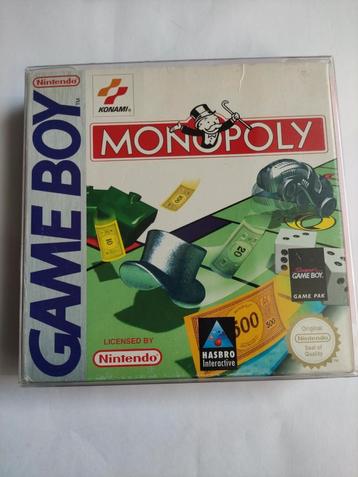 Monopoly Nintendo Gameboy 