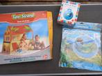 Lot speelgoed strandtent, skippybal, opblaaspoef, Ophalen of Verzenden, Nieuw