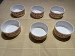 6 identieke kommen Arcopal VINTAGE, Ophalen of Verzenden, Huis en Inrichting