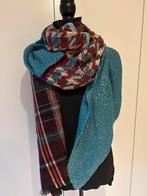 Écharpe Shanna bordeaux et turquoise, Vêtements | Femmes, Enlèvement ou Envoi, Écharpe