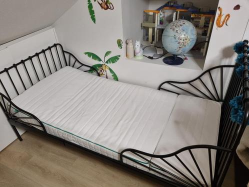 Meegroeibed Minnen Ikea, Kinderen en Baby's, Kinderkamer | Bedden, Gebruikt, 160 tot 180 cm, 70 tot 85 cm, Lattenbodem, Matras