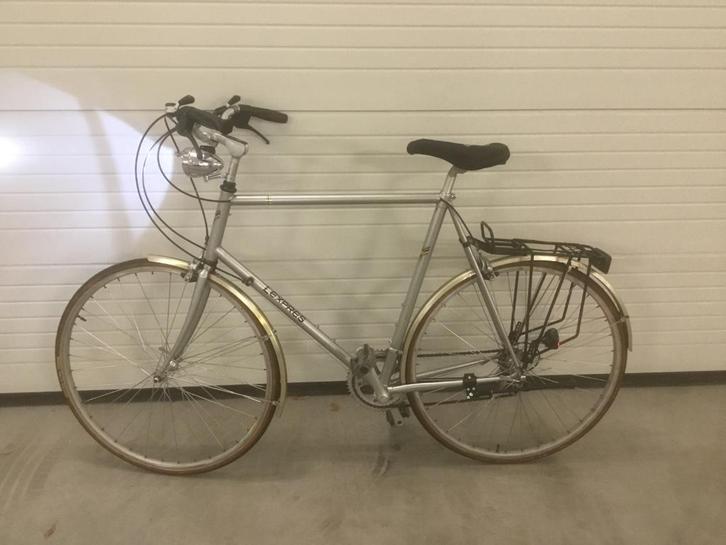 Prachtige vintage herenfiets Lexpres 1980, Fietsen en Brommers, Fietsen | Heren | Herenfietsen, Gebruikt, 57 tot 61 cm, Versnellingen